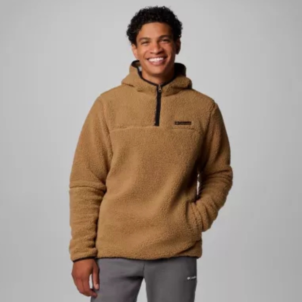 Columbia Brown Fleece Jacket